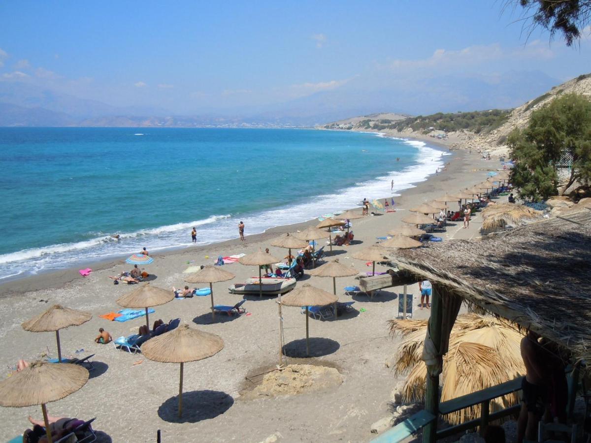 Galini Apartments Ideal For Family Near The Beach 卡拉马基 外观 照片
